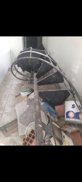 Escada de Ferro caracol 