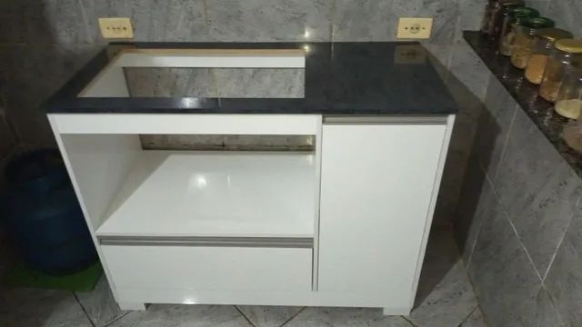 Balcão para cooktop fogão forno notável 3050 - Foto 4