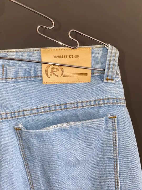 calça jeans seminova 42 - Foto 3