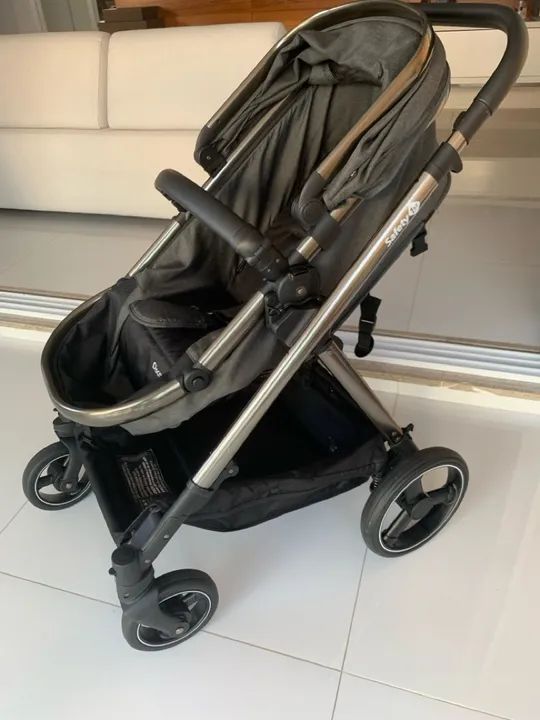 Carrinho de Bebê - Travel System Discover Trio Isofix Safety 1St - Preto - Foto 6