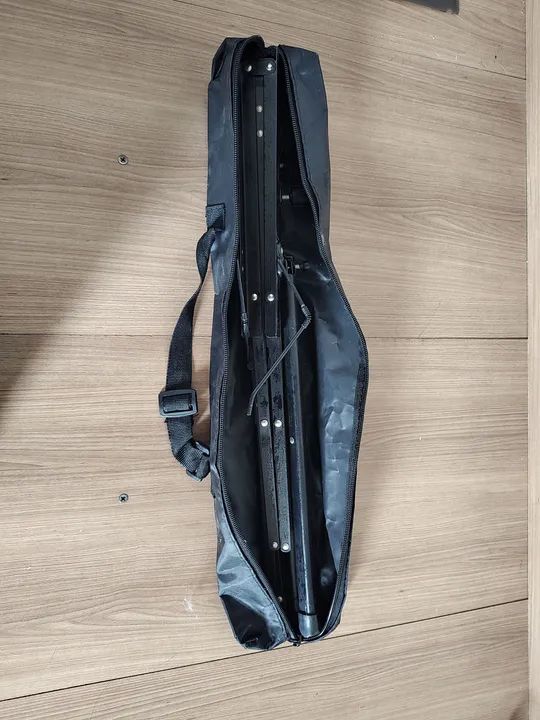Kit porta partitura, suporte teclado e suporte de microfone - Foto 5