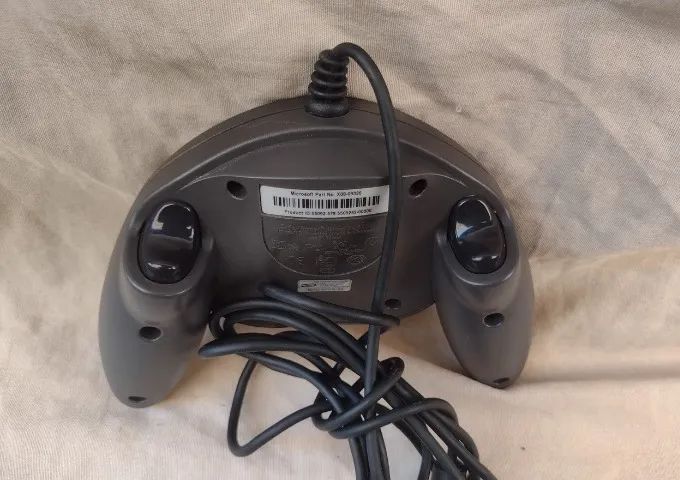 Controle Joystick Original Microsoft Sidewinder Usb Para Pc - Foto 5
