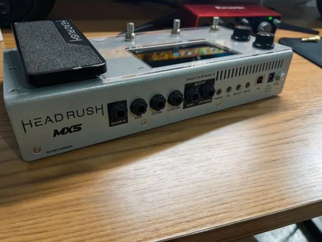 Pedaleira Headrush Mx5 Silver Edition (Usada) - Instrumentos