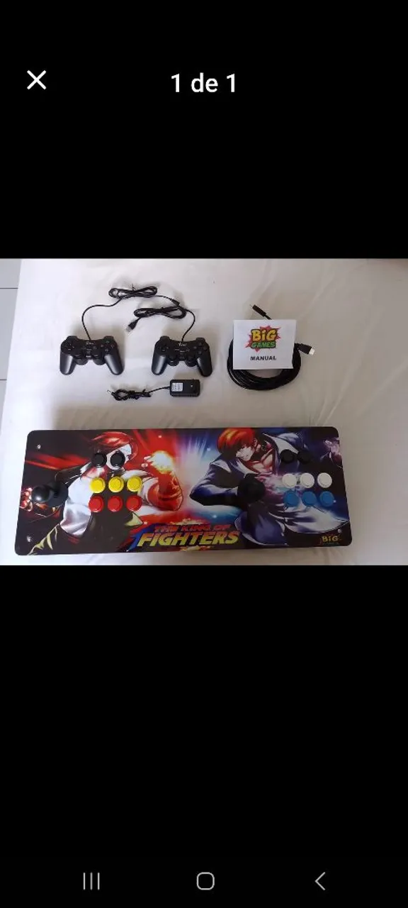 Arcade The King of Fighters - Console de Jogo