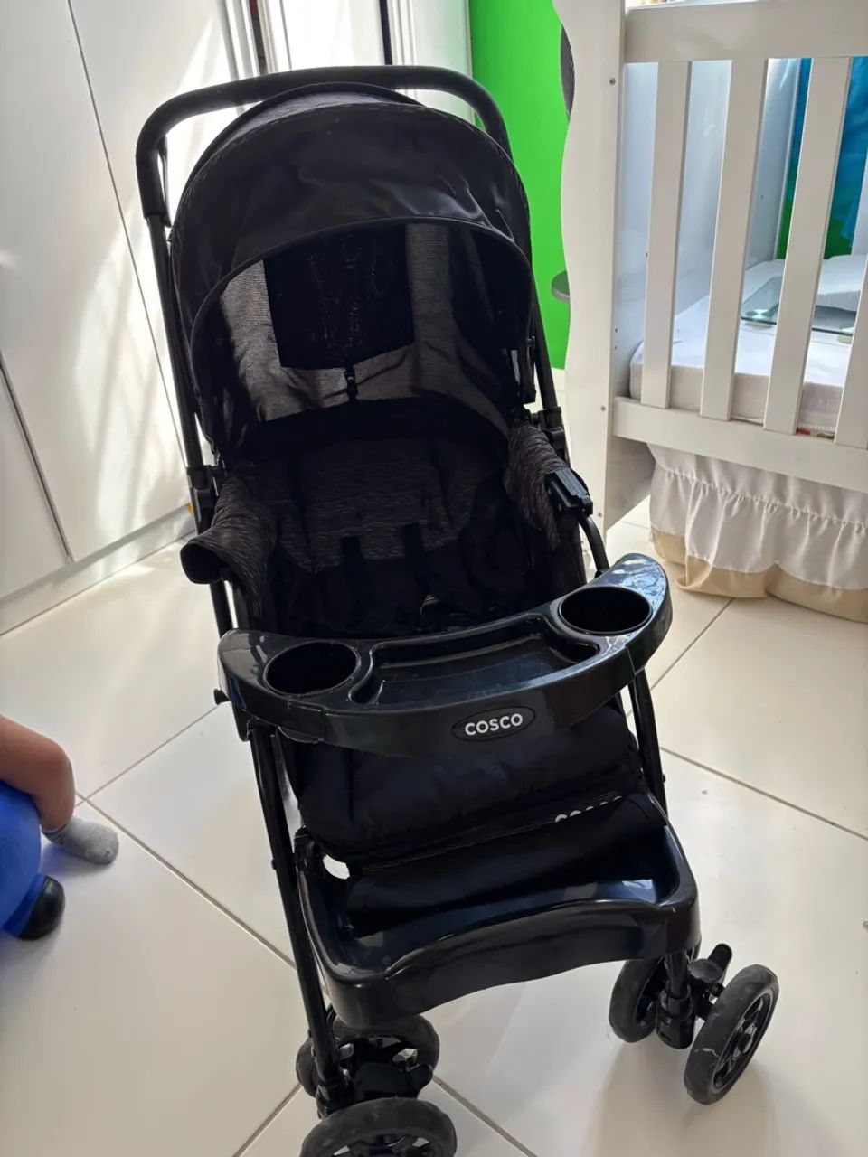 Carrinho de Bebê Cosco Compacto - Foto 2
