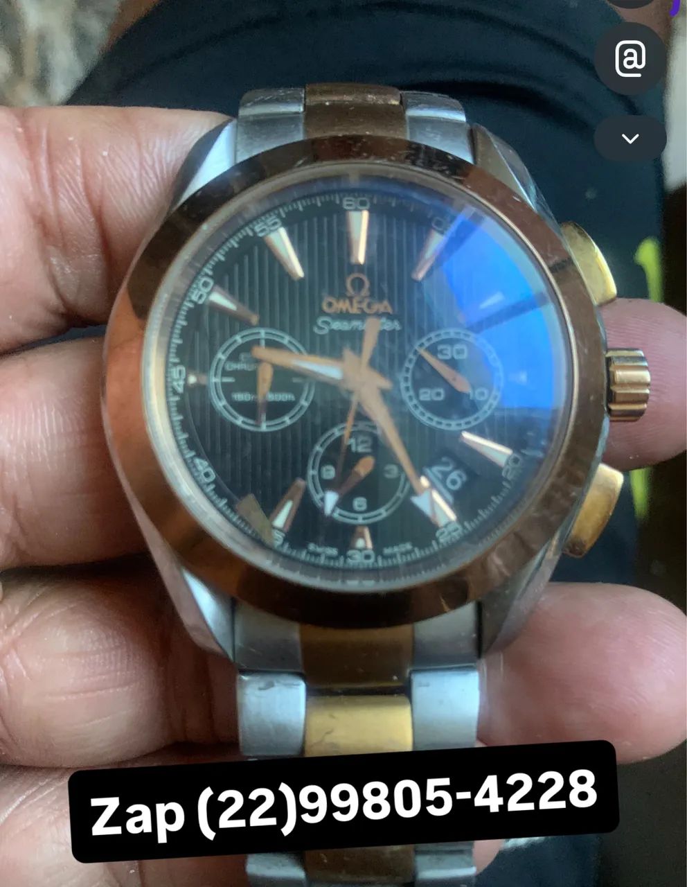 Omega Seamaster Aqua Terra Chronograph Bicolor 
