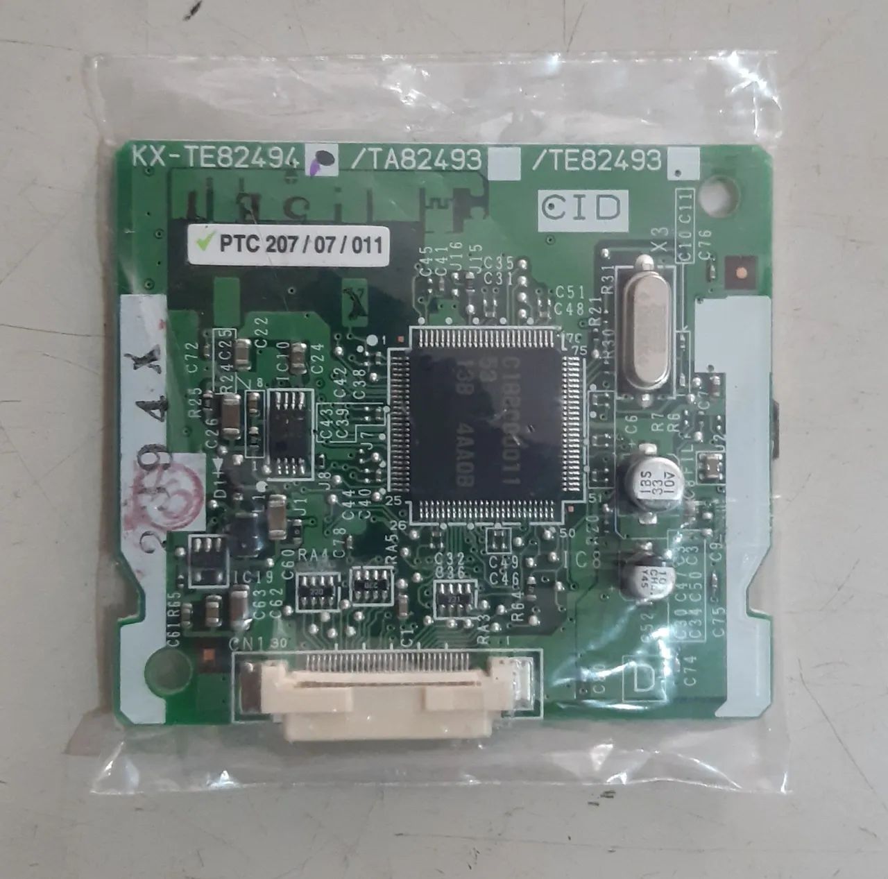 Placa de identificador chamadas Pabx Tes 32 Panasonic. 
