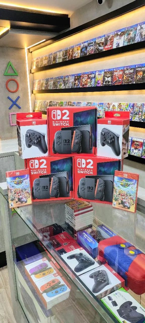 Nintendo Switch 2 Novo Lacrado Loja Física em Curitiba desde 1997 Garantia de 1 Ano  - Foto 4