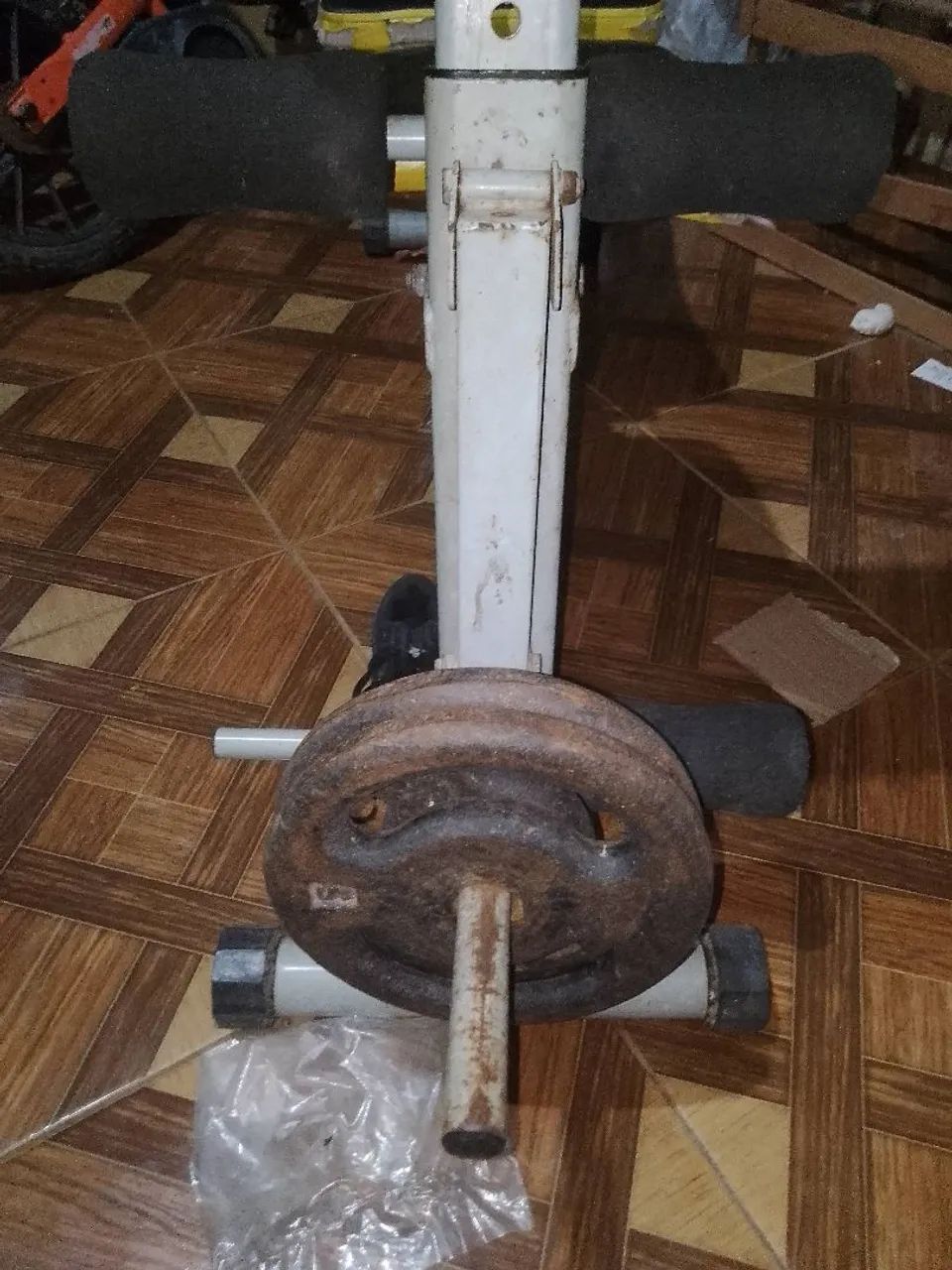 Banco de Musculação de perna, peito braço - Foto 3