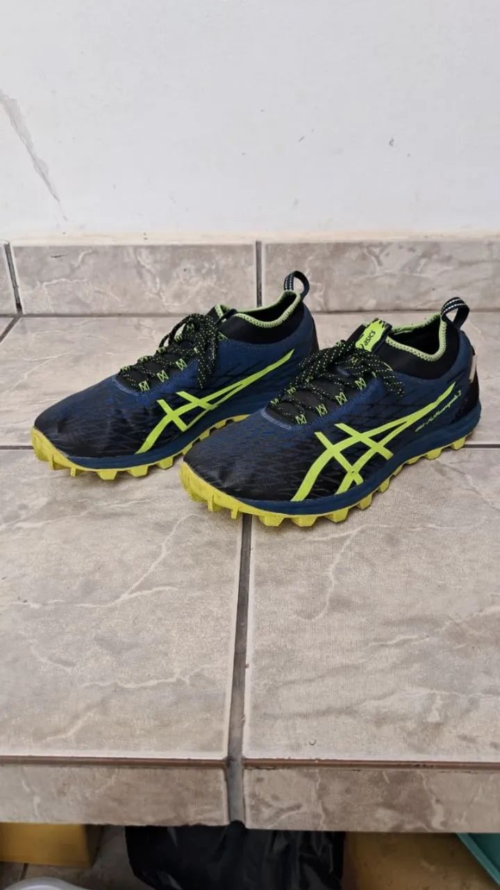 Asics Masculino GEL Fuji runnegade Trilha Tênis De Corrida 43