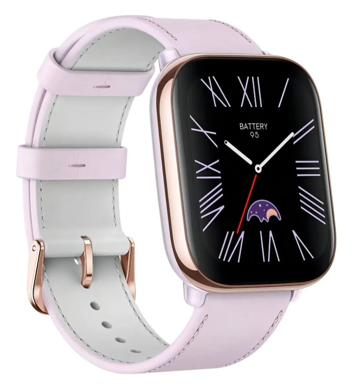 Smartwatch Amazfit Active A2211 Alexa Amoled e Alexa integrada cor Lavanda roxo - Foto 4