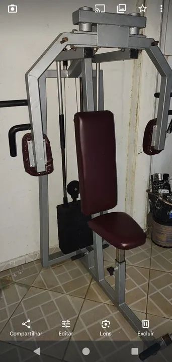 Aparelho de musculação para peitoral/dorsal  - Foto 3