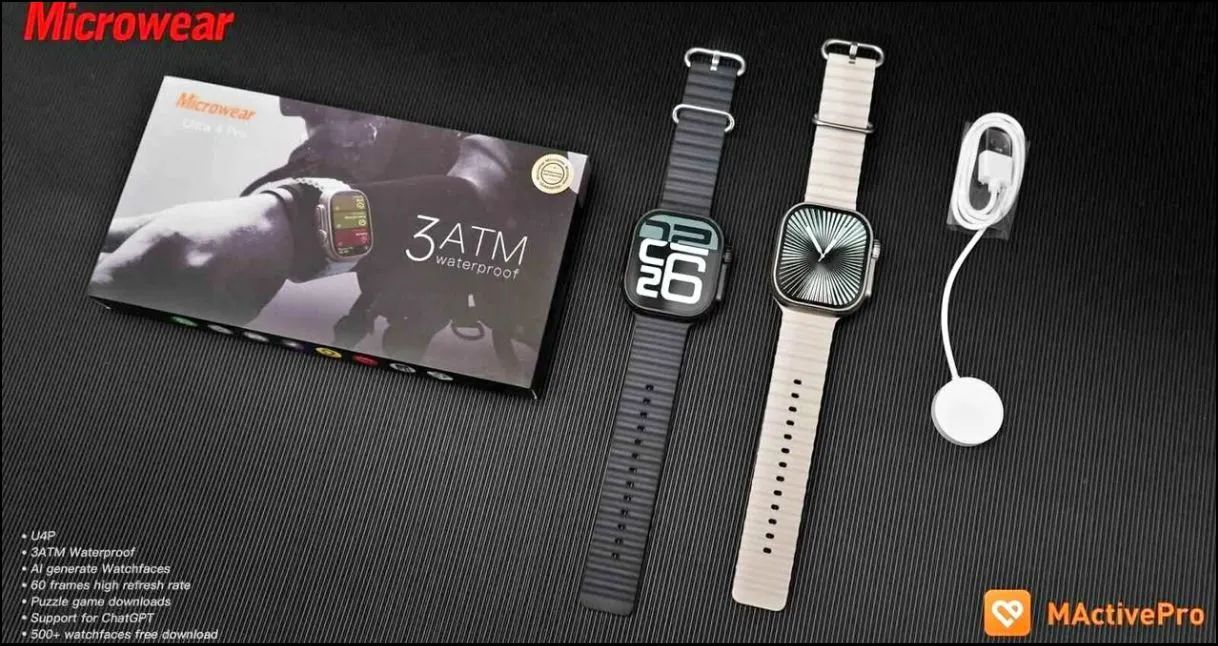 [Novo] Sabor Apple watch /  microwear ultra 4 pro com whatsapp, lacrado na caixa - Foto 3