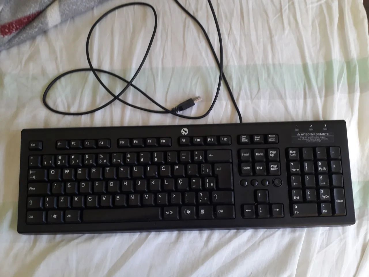 Teclado HP USB 