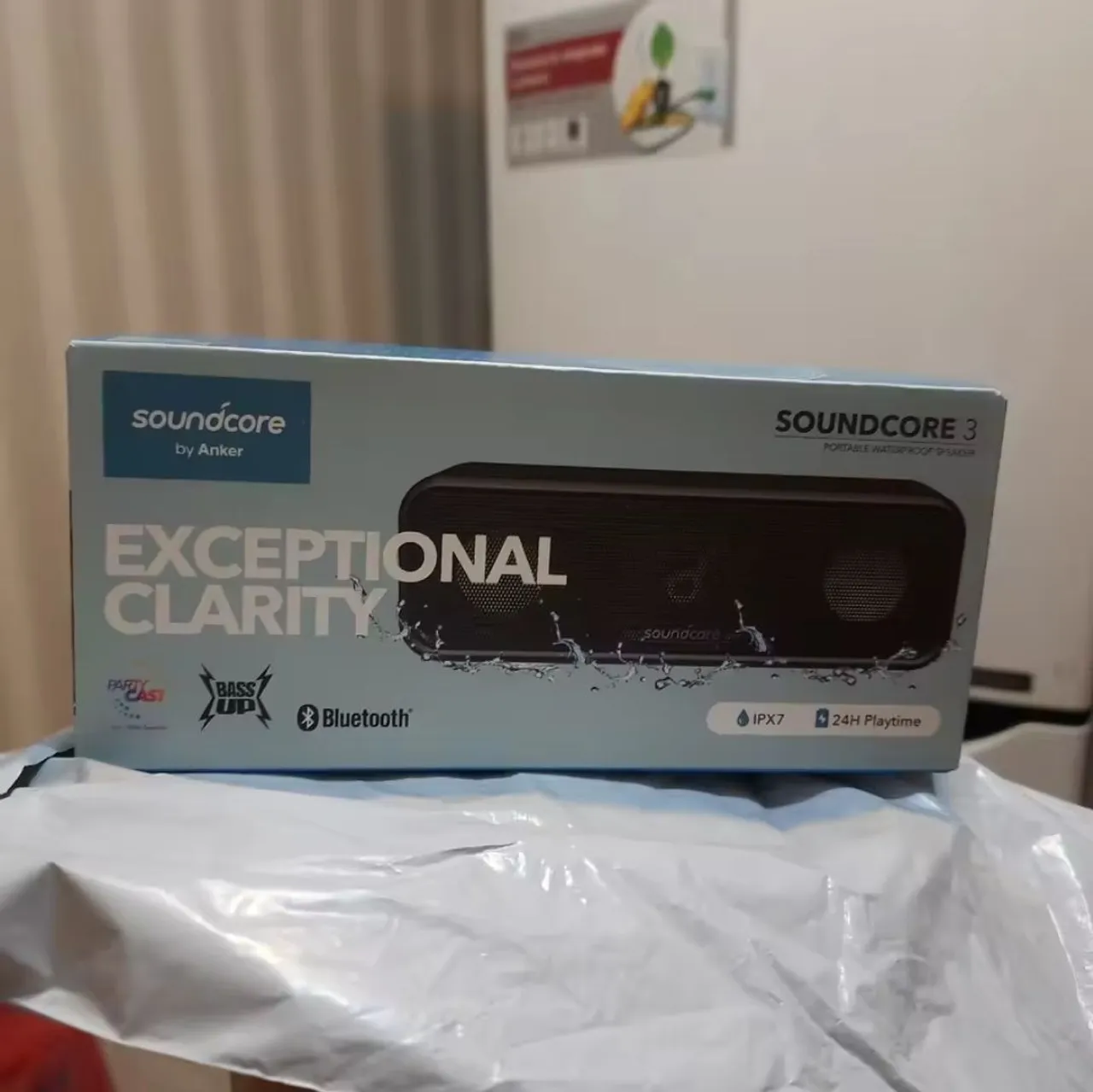 Caixa de Som Soundcore 3 Bluetooth - Anker