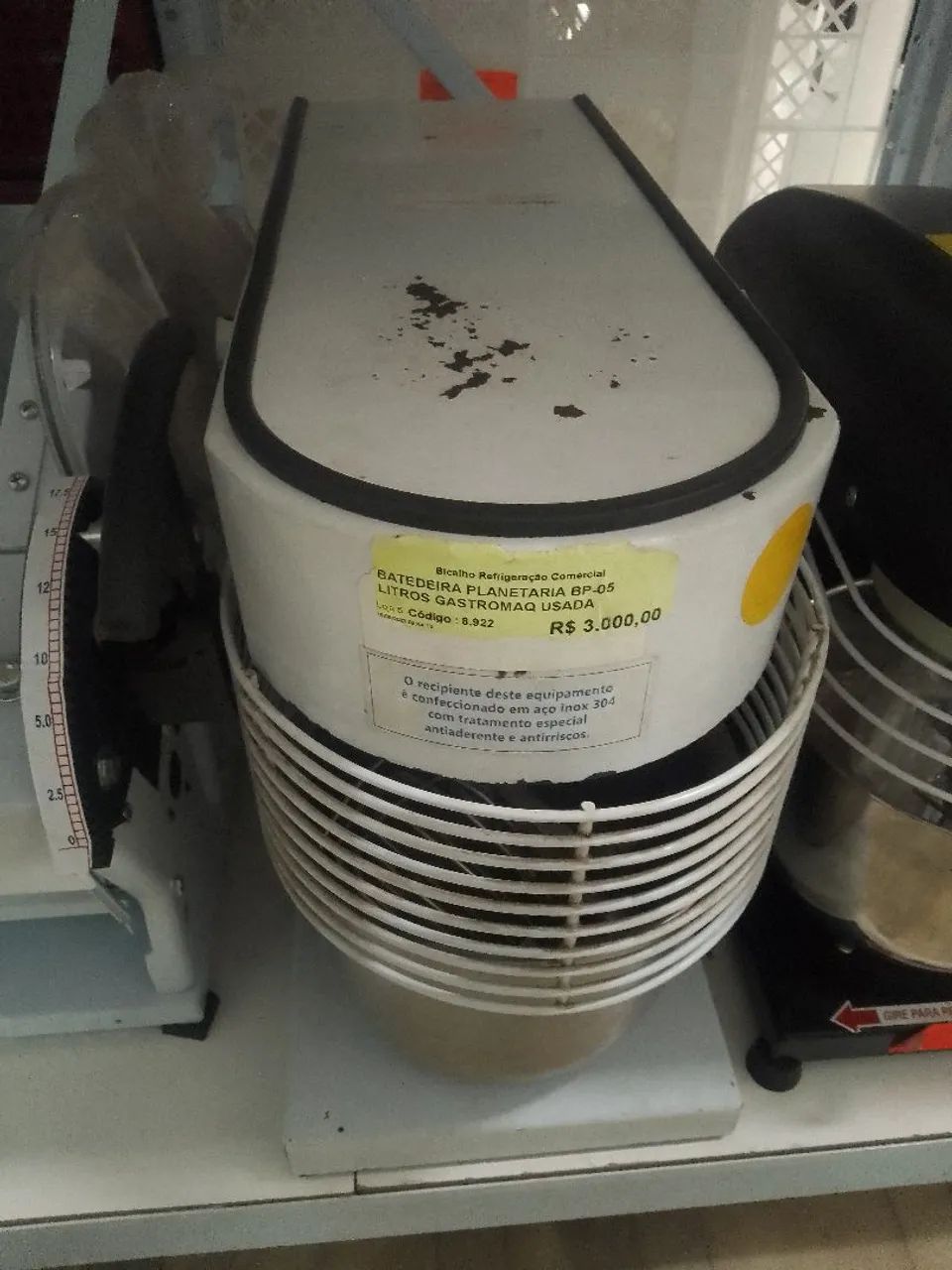 Batedeira Planetária Gastromaq 5 Litros usada