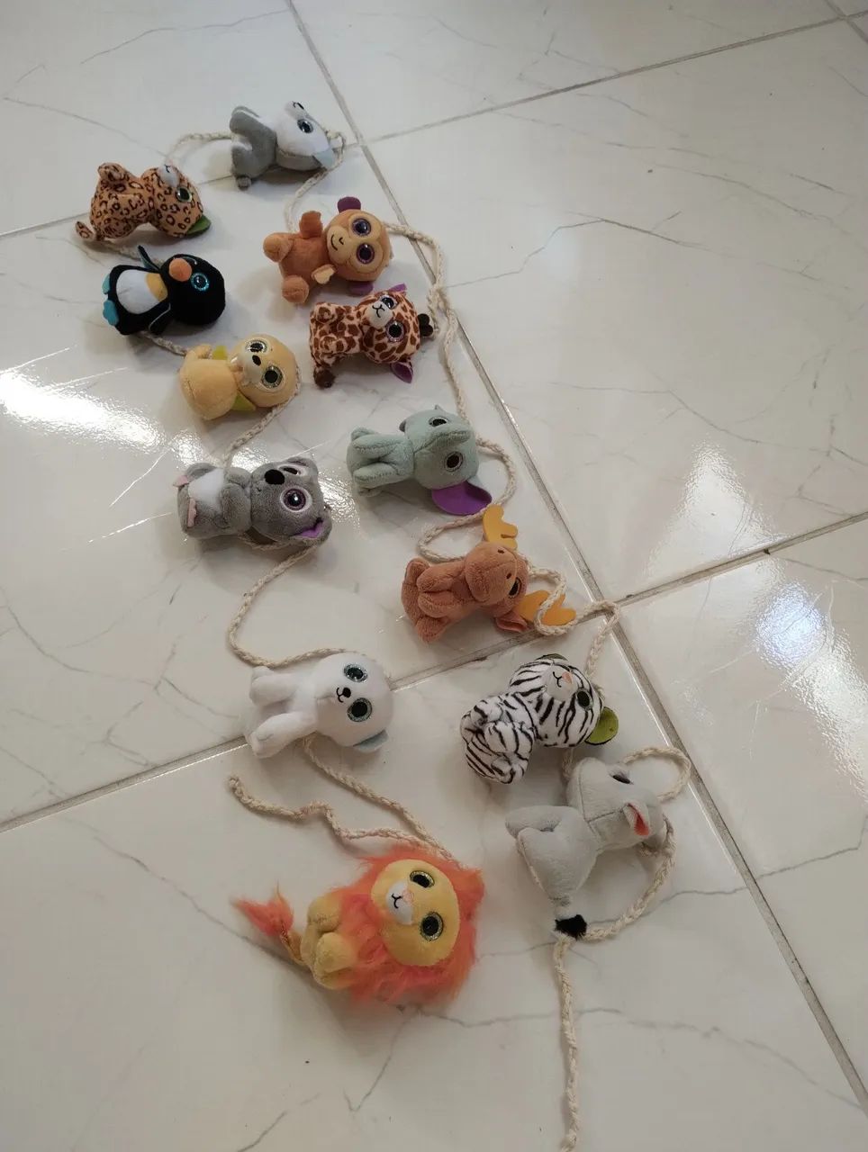 Enfeite de Animais de Pelúcia para Quarto de Bebê - Foto 2