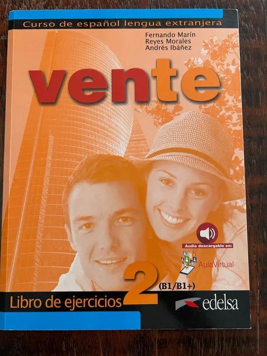 Livro de exercícios Vente 2 (B1/B1+)