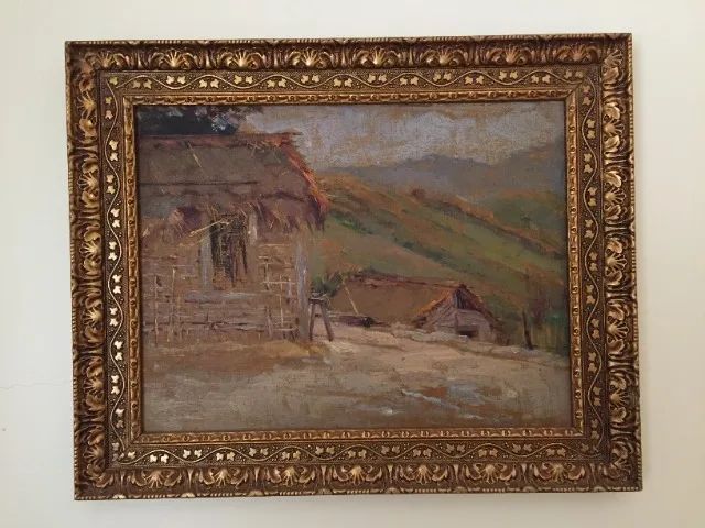 Quadro pintado por Gino Bruno, anterior à 1918, segundo informação familiar.