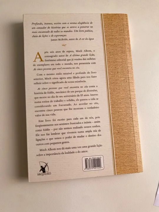 As Cinco Pessoas Que Você Encontra No Céu - Mitch Albom - Foto 2