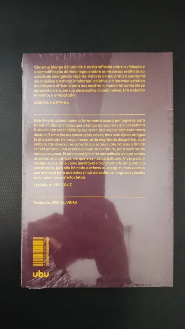 No vestígio: Negridade e existência. - Christina Sharpe  - Foto 2