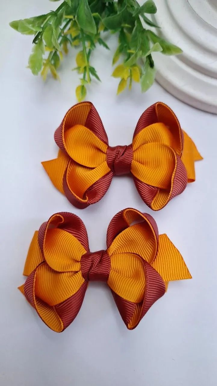 Laços de cabelo infantis - diversos modelos e cores - Foto 5