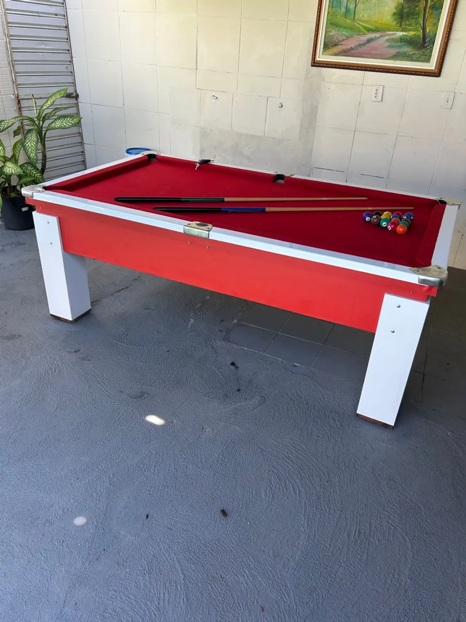 Mesa de sinuca nova zerada