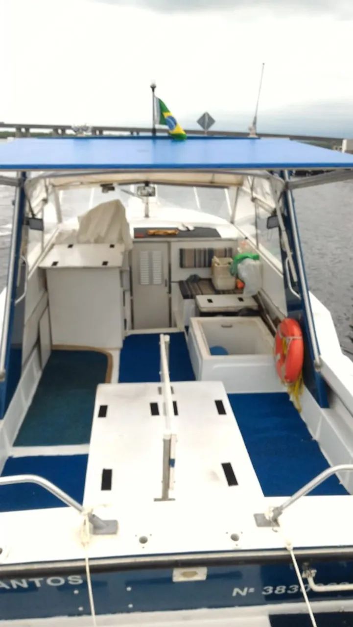 Lancha DM 26 pés Motor MWM Turbo Diesel  - Foto 7