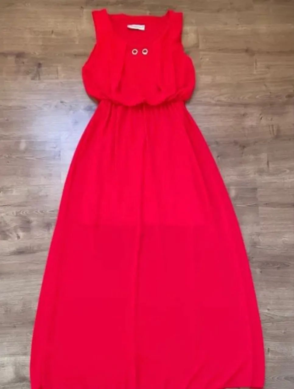 Vestido Longo tam M Vermelho festa Fiondontina - Foto 5