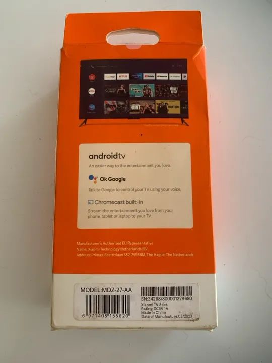 Xiaomi Mi TV Stick 4K - Novo - Foto 3