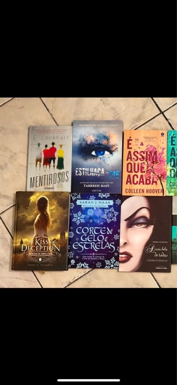 Livros Diverso: Fantasia, romance, investigação, entre outros?