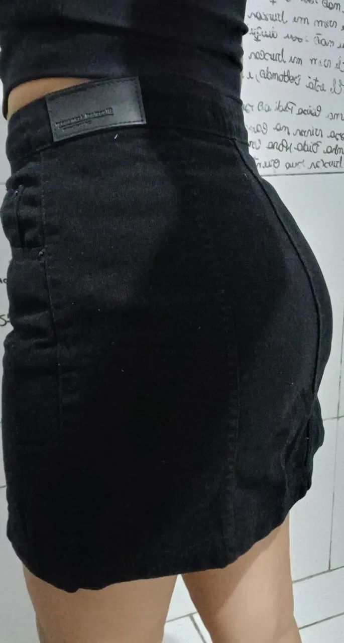 Saia Jeans Riachuelo com Botões  - Foto 5
