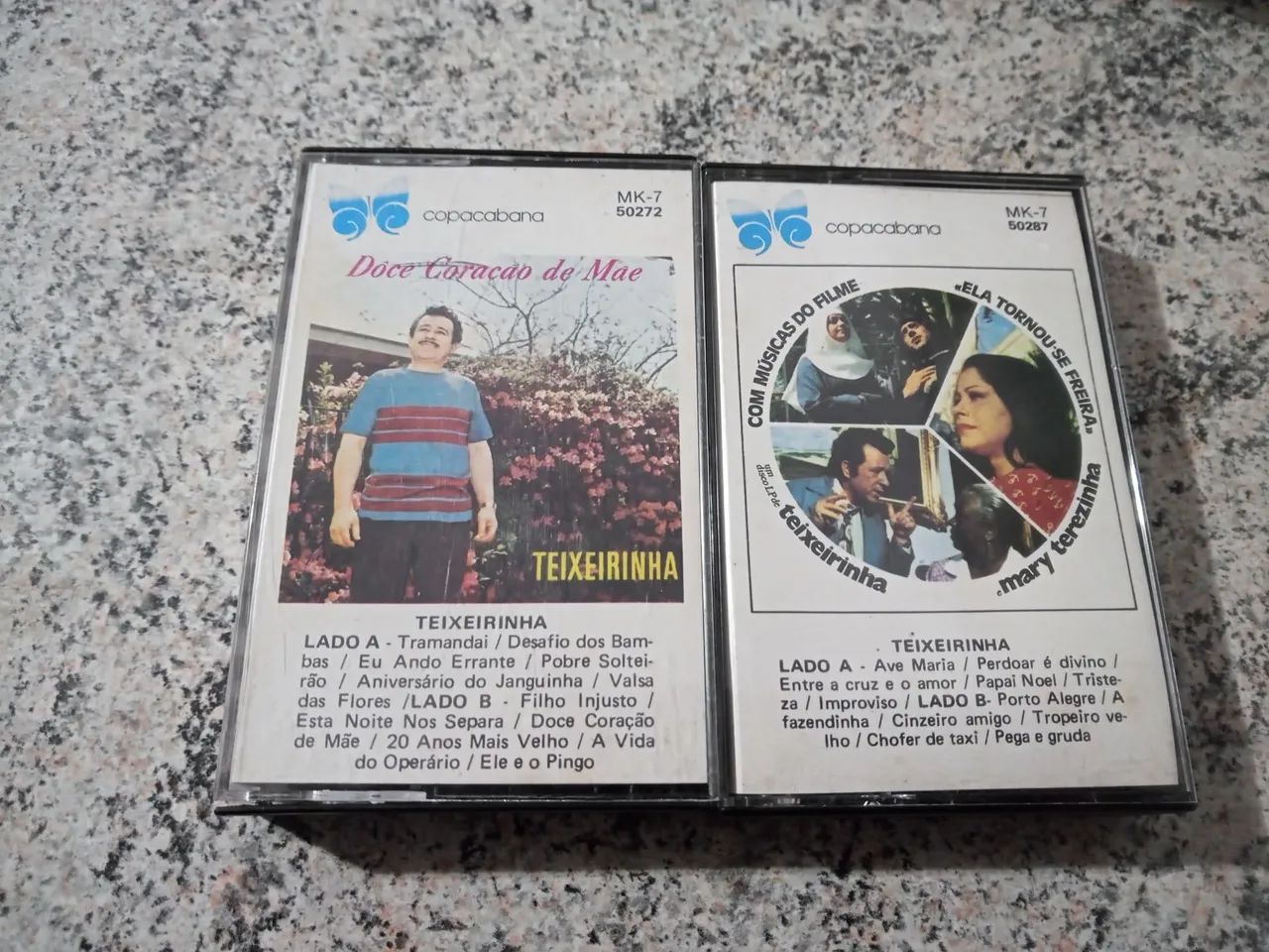 2 Fitas K7 Teixeirinha 