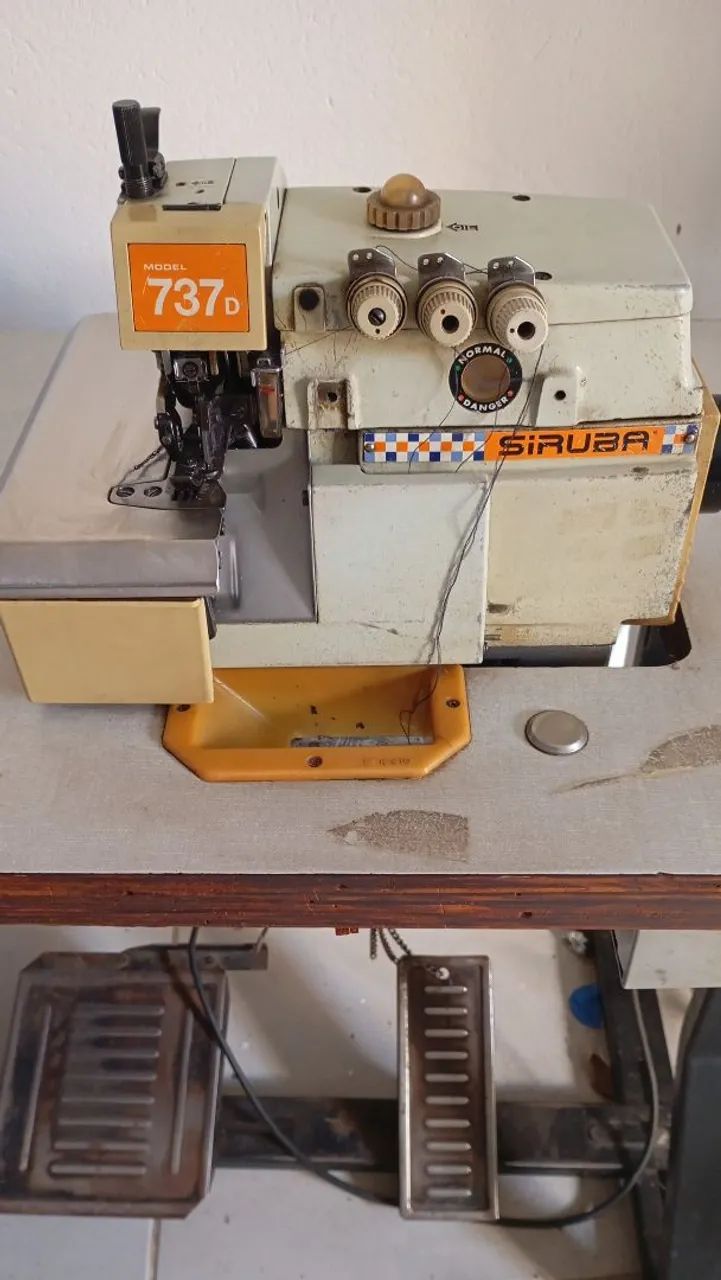 Máquina de Costura Overloque marca SIRUBA - Foto 2
