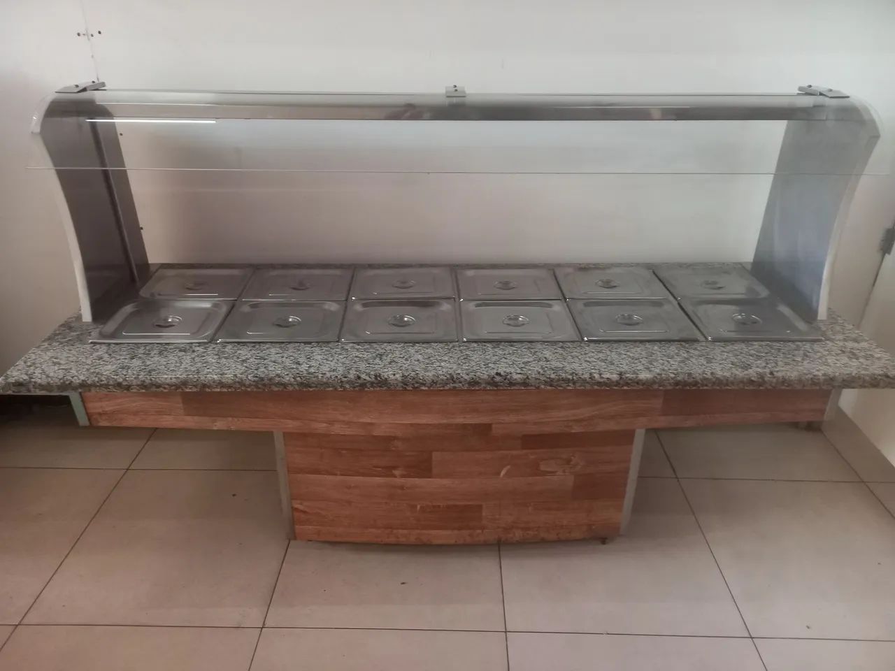 Balcão Expositor quente e frio para Comércio - Foto 5