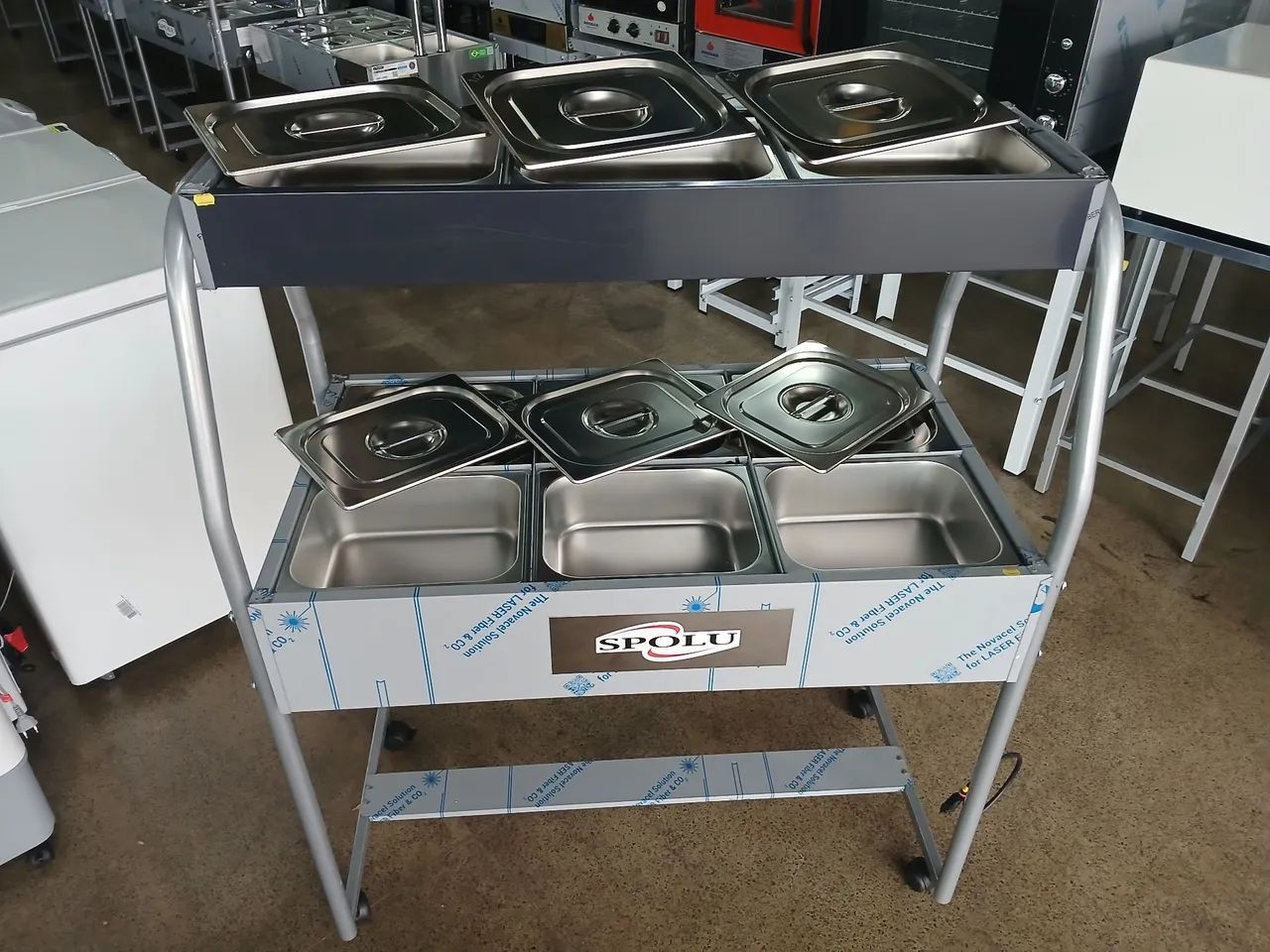Buffet Combinado Spolu 6 Cubas Quentes 3 Cubas frias - Foto 2