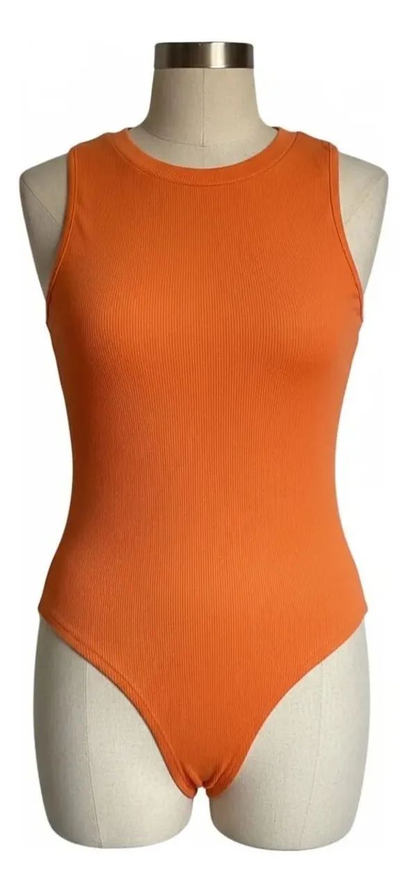 body laranja shein - Foto 3