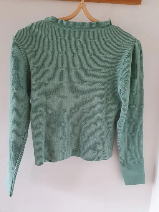 Blusa Verde cropped - Foto 2