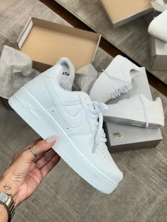 Tênis Nike Air Force Cadarço de cordão