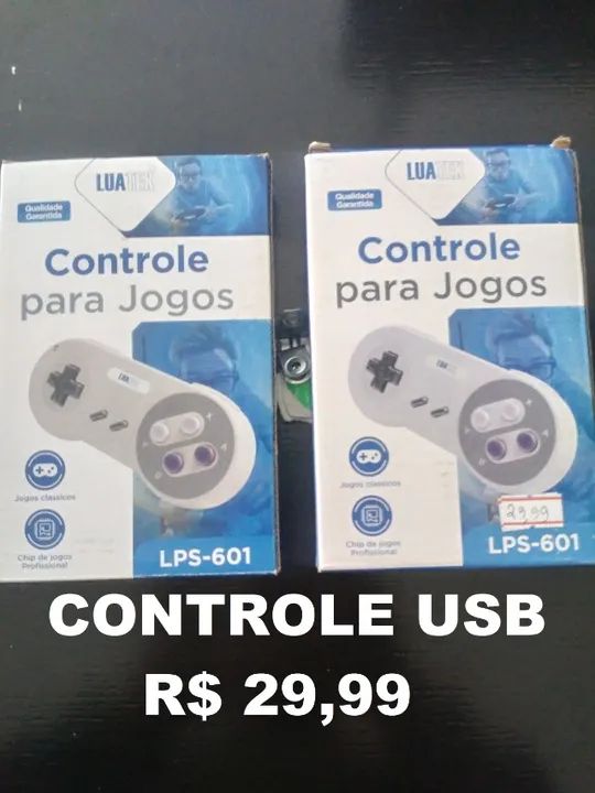CONTROLE SUPER NINTENDO PARA PC