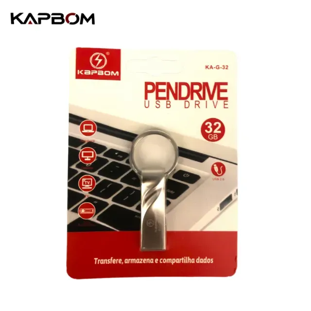 Pendrive USB 2.0 32GB KA-G-32 - Kapbom 000903