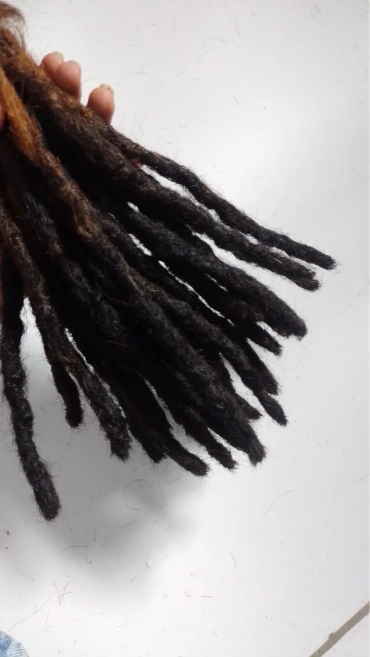 Dreadlocks sintéticos pretos - Foto 2