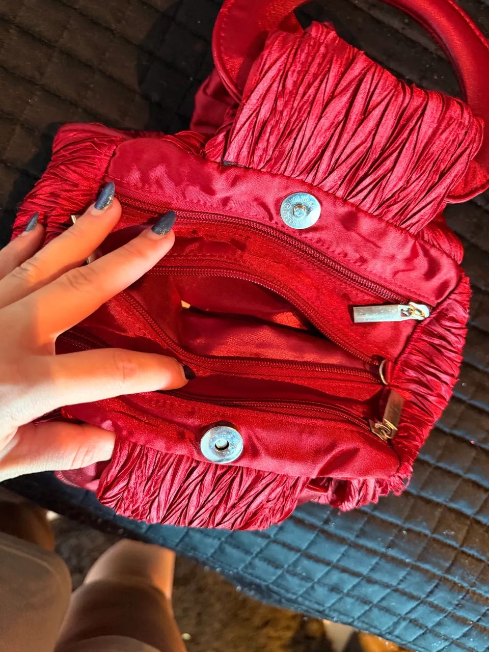 Bolsa vermelha  - Foto 3