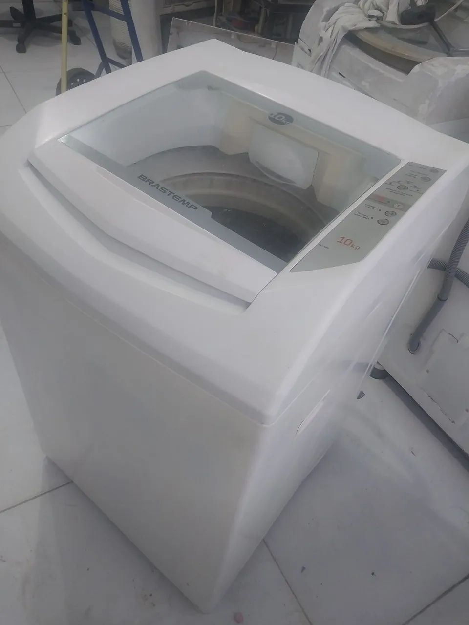 Máquina de lavar Brastemp 10kg cesto inox  - Foto 4