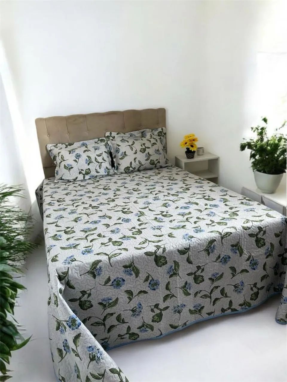 Cobre leito casal queen - Foto 3