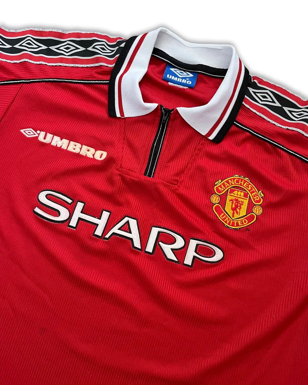 camisa manchester united 1998 - Foto 3