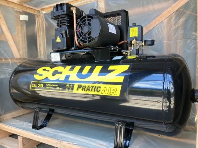 Compressor oficina Pratic Air CSL 20/150 Monofásico - Foto 4