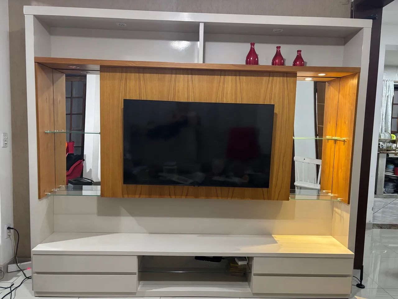 Rack e Painel Moderno para TV - Foto 4