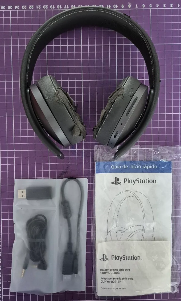 Headset Sony sem fio Série Ouro - Edição Limitada The Last of US II