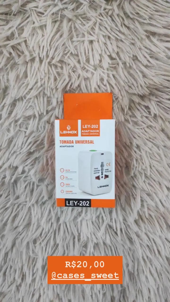 Adaptador de Tomada Universal Lehmox LEY-202